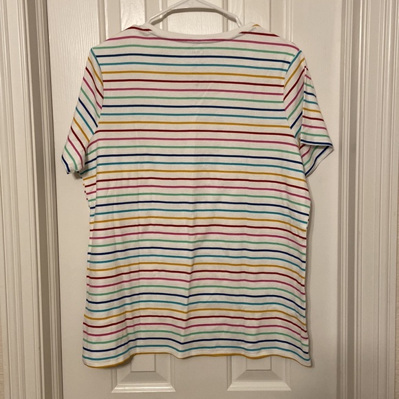 Croft and Barrow Short Sleeve VNeck - Picture 2 of 4